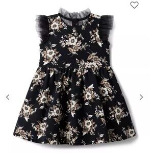 NWT Janie and Jack Floral Ponte Dress Size 10